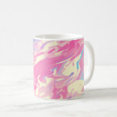 ✨ Soft Pastel Marble Design - Trendy & Smooth 🎨 Kaffeetasse (VorderseiteRechts)