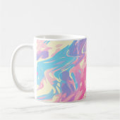 ✨ Soft Pastel Marble Design - Trendy & Smooth 🎨 Kaffeetasse (Links)