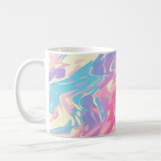 ✨ Soft Pastel Marble Design - Trendy & Smooth 🎨 Kaffeetasse