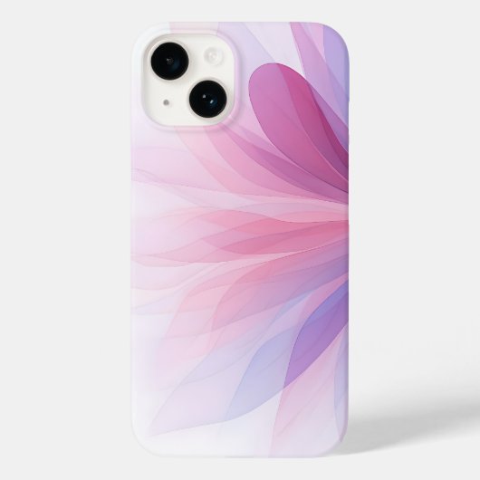 Soft Pastel Petals Abstract Phone Case - Transluce (Rückseite)