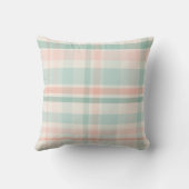 Soft Pastel Plaid one Kissen (Rückseite)