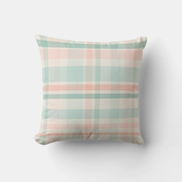Soft Pastel Plaid one Kissen