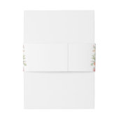 Soft Pastel Verziert Spring Garden Blumenzehen Einladungsbanderole (Rückseitenbeispiel)