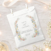 Soft Pastel Verziert Spring Garden Brautparty Geschenktütchen (Ausgeschnitten)