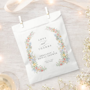 Soft Pastel Verziert Spring Garden Brautparty Geschenktütchen