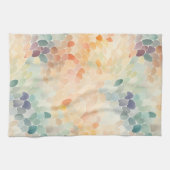 Soft Pastel Watercolor Abstract Geschirrtuch (Horizontal)