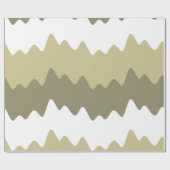 Soft Pastel Wavy Stripes Geschenkpapier (Flach)