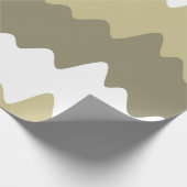 Soft Pastel Wavy Stripes Geschenkpapier (Ecke)