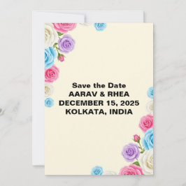 Soft Pastel Wedding Save the Date