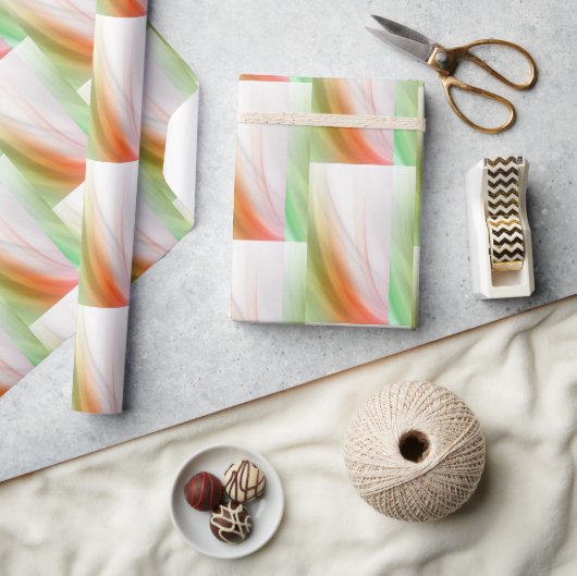 Soft Pastel Wrapping Paper Geschenkpapier (Kunsthandwerk)