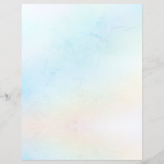 Soft Pastels Stationery (Rückseite)