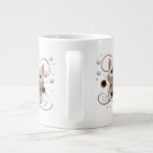 Soft Paws Symphony - 20 oz Jumbo Tasse mit Elegant (Rückseite)