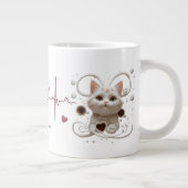 Soft Paws Symphony - 20 oz Jumbo Tasse mit Elegant (Rechts)