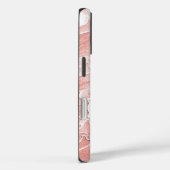 Soft Peach and Pink Flower Phone Cover (Rückseite / Rechts)