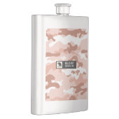 Soft Peach Camouflage Pattern Military Flachmann (Rechts)
