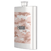 Soft Peach Camouflage Pattern Military Flachmann (Links)
