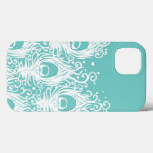 Soft peacock feathers Case-Mate iPhone hülle (Rückseite (Horizontal))