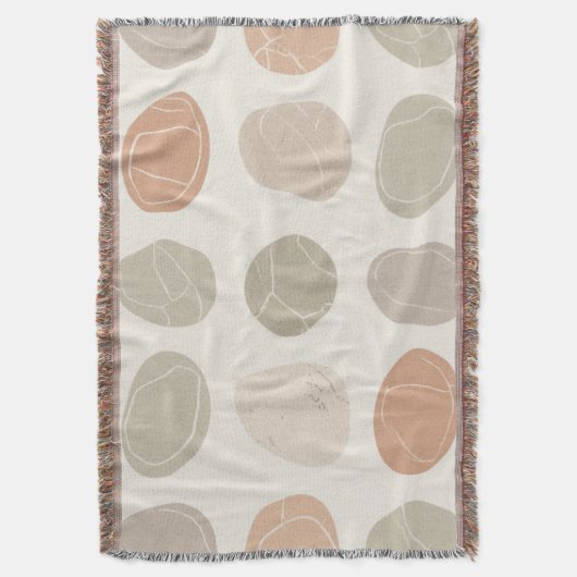 Soft Pebbles Grid Blanket Gemütlich erdInspiriert Decke (Vorderseite Vertikal)