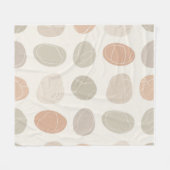 Soft Pebbles Grid Blanket Gemütlich erdInspiriert Fleecedecke (Vorderseite (Horizontal))