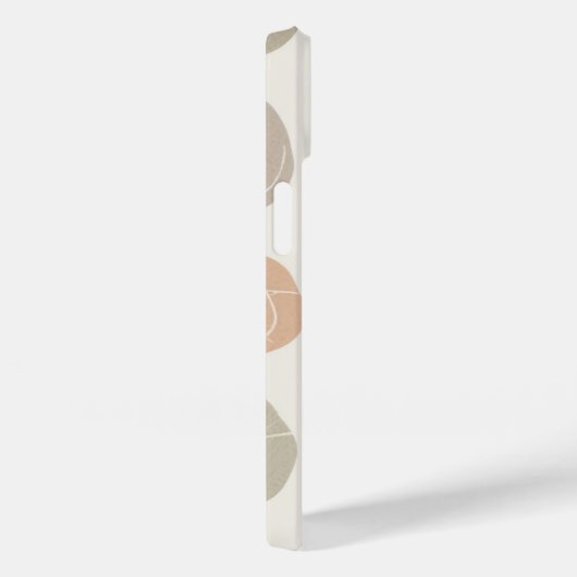 Soft Pebbles Grid Phone Case - Bio Minimalistisch (Rückseite / Rechts)