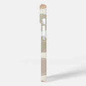 Soft Pebbles Grid Phone Case - Bio Minimalistisch (Rückseite / Links)