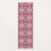 Soft pink and purple abstract pattern yogamatte (Vorderseite)