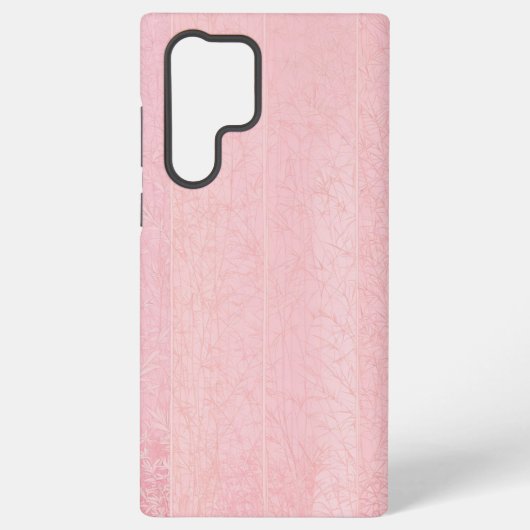 Soft Pink Bamboo Forest Phone Case Samsung Galaxy Hülle (Rückseite)