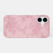 Soft Pink Bamboo Grove Pattern Phone Case iPhone 16 Hülle (Rückseite (Horizontal))
