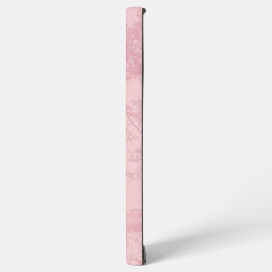 Soft Pink Bamboo Grove Pattern Phone Case Samsung Galaxy Hülle (Linke Seite)