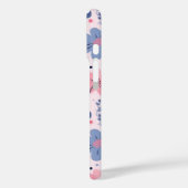 Soft Pink Blue Wildflower Meadow Aesthetic Case-Mate iPhone Hülle (Rückseite / Links)