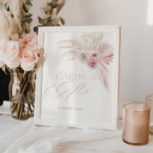 Soft Pink Boho Arch Cards und Geschenke