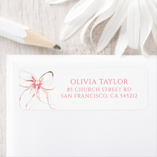 Soft Pink Bow Baptism (Insitu)