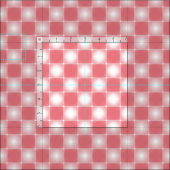 Soft Pink Checkerboard Stoff (Kachel)
