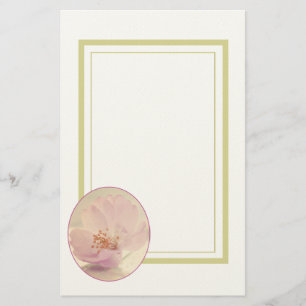 Soft Pink Cherry Blossom Blume Briefpapier