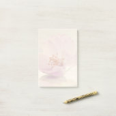 Soft Pink Cherry Blossom Blume Post-it Klebezettel (Auf Schreibtisch)