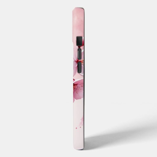 Soft Pink Cherry blüht iPhone / iPad Gehäuse Case-Mate iPhone Hülle (Rückseite / Links)