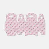 Soft Pink Daisy Checkerboard Floral Pattern Geschenkschachtel (Ungefaltet)