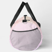 Soft Pink Dream Mandala-Musterreihe Duffle Bag (Rechts)