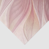 Soft Pink Floral Dream Abstraktes Fraktal Kunst Bl Seidenpapier (Detail)