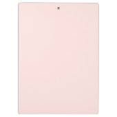 Soft Pink Floral Pattern | Romantic Flower Klemmbrett (Rückseite)