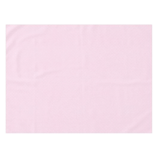 Soft Pink Gingham Pattern Tischdecke (Vorderseite (Horizontal))