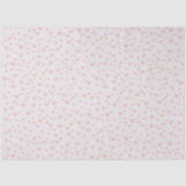 Soft Pink Hearts Tissue Paper Seidenpapier (Vorderseite)