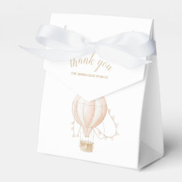 Soft-Pink Hot Air Ballon Bevorzugung Box Geschenkschachtel