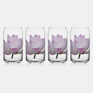 Soft Pink Lotus Blume Wedding Dosenglas