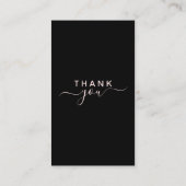 Soft Pink Modern QR Code Google Review Visitenkarte (Rückseite)