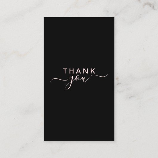 Soft Pink Modern QR Code Google Review Visitenkarte (Rückseite)