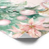 Soft Pink Nutcracker Ballet Birthday Party Welcome Poster (Ecke)