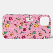 Soft Pink Oaster Muster Gehäuse Case-Mate iPhone Hülle (Rückseite (Horizontal))