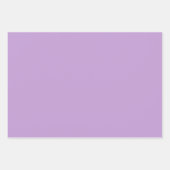 Soft Pink, Purple & White Plaid Geschenkpapier Set (Vorderseite 2)