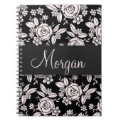 Soft Pink Roses Notizblock (Vorderseite)